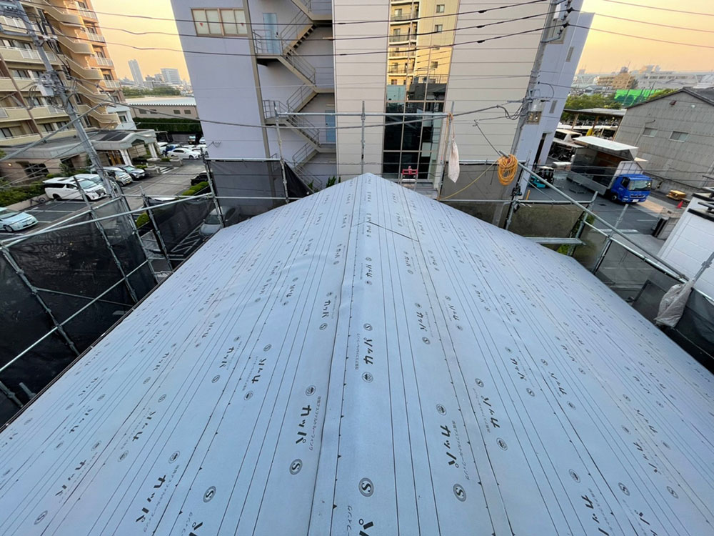 屋根葺き替えの流れ